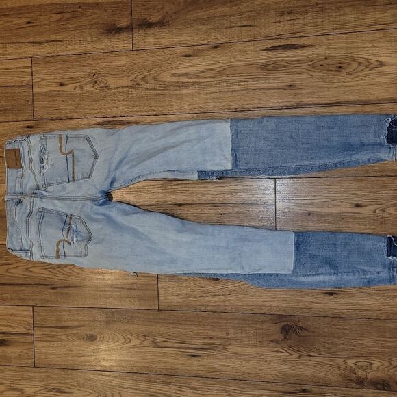 American eagle 2 tone distressed jeans - Picture 7 of 11